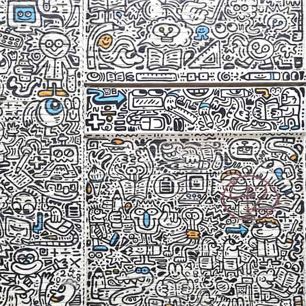 Mr. Doodle in Brussels