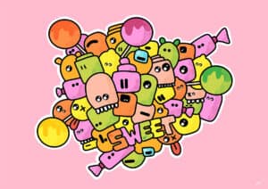 Sweet pink'