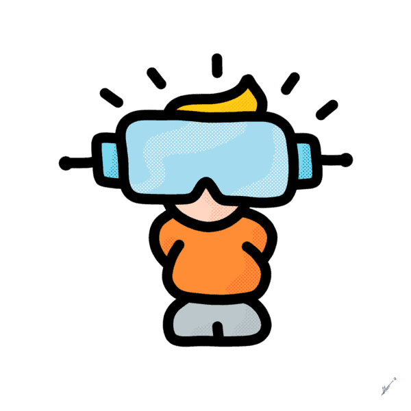 The VR boy'